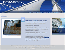 Tablet Screenshot of navalespombo.com